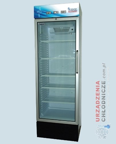Szafa chłodnicza SCHMED 374 (półki, termostat + rejestrator temperatury)